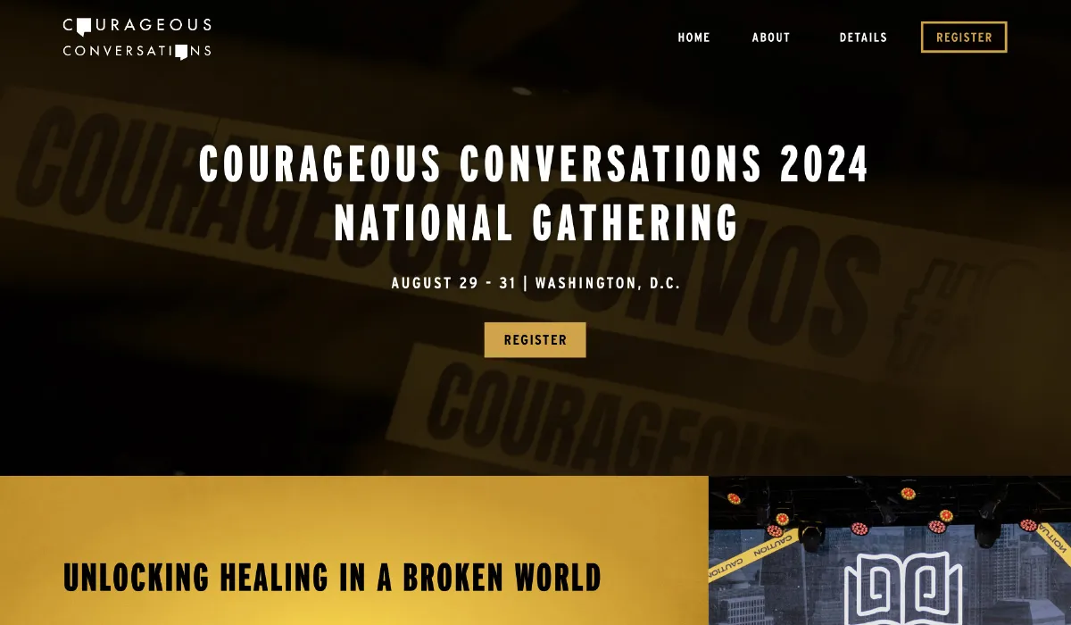 Courageous Conversations website