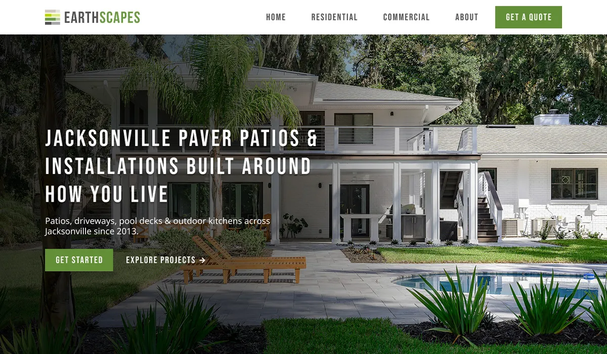 Earthscapes website
