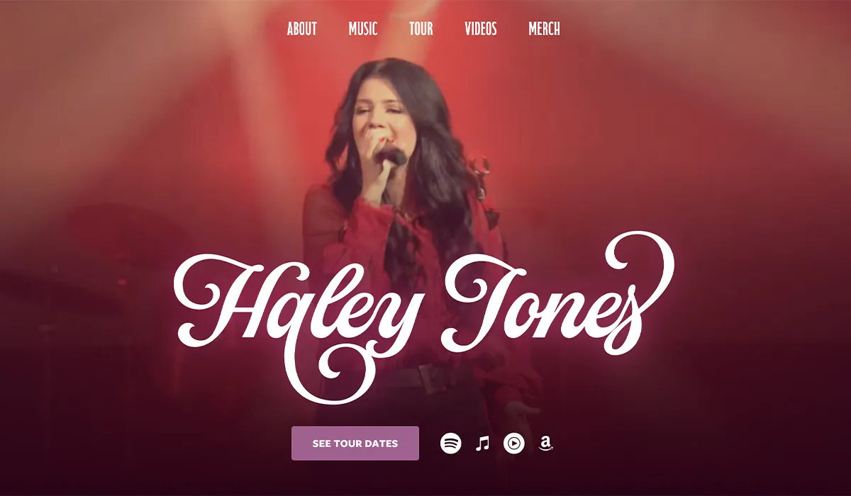 Haley Jones website